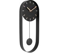 Karlsson Charm Pendulum Wall clock KA5822BK - Unisex - 20 cm - Quartz Black 5 x 20 x 50