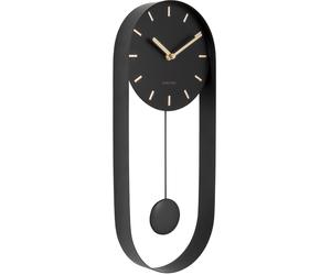 Karlsson Charm Pendulum Wall clock KA5822BK - Unisex - 20 cm - Quartz Black 5 x 20 x 50