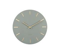 Karlsson Charm Wall clock KA5821DG - Unisex - 30 cm - Quartz Green 30 cm