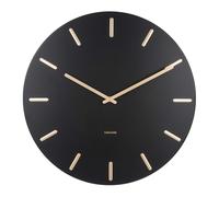 Karlsson Charm Wall clock KA5716BK - Unisex - 45 cm - Quartz Black 45 cm