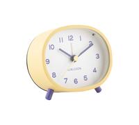 Karlsson Cheeky Oval Alarm clock KA6025LY - Unisex - Quartz Purple 9,3 x 8 x 4 cm