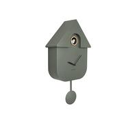 Present Time Karlsson Wall Clock Modern Cuckoo - GREEN