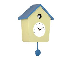 Karlsson Cuckoo Light Wall clock KA6044GR - Unisex - Quartz Beige 26,4 x 10,5 cm