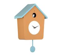 Karlsson Cuckoo Light Wall clock KA6044YE - Unisex - Quartz Brown 26,4 x 10,5 cm