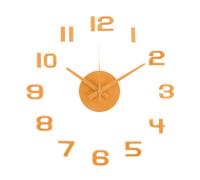 Karlsson DIY Sunset Numbers Wall clock KA6001YE - Unisex - 35 cm - Quartz Yellow 35 cm