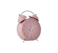 KARLSSON [DL] Alarm Clock Iconic Matt Faded Pink 16.5 x 11 x 5.5 cm Excl.2 AA Batteries