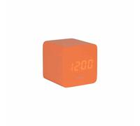 Karlsson [DL] Alarm Clock Spry Square LED Bright Orange