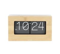 Karlsson Flip Clock Bamboo