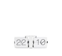 Karlsson flip desk clock - White OS