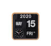 Karlsson flip display date clock - Black OS