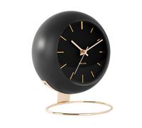 Karlsson Globe Table clock KA5832BK - Unisex - 21 cm - Quartz Black 21 x 24.5 x 14 cm
