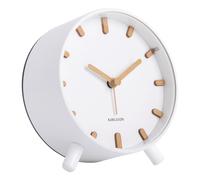 Karlsson Grace Alarm Clock Alarm clock KA5943WH - Unisex - 11 cm - Quartz White 5,2 x 11 x 11,6