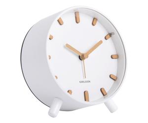 Karlsson Grace Alarm Clock Alarm clock KA5943WH - Unisex - 11 cm - Quartz White 5,2 x 11 x 11,6