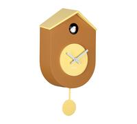 Karlsson Grato Cuckoo Wall clock KA6026YE - Unisex - Quartz Yellow 17,5 x 33,2 x 9,2 cm