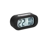 Karlsson - Rubber Clock - Silicone - Black - H7 x W14 x D5 cm