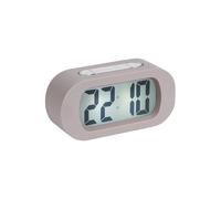 Karlsson Gummy Digital Alarm clock KA5753GY - Unisex - Quartz Grey 14x7x5