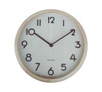 Karlsson Karlsson Pure Bold Wall clock KA6021WD - Unisex - 30 cm - Quartz Wood 30 cm
