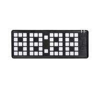 Karlsson Keyboard Alarm clock KA5984BK - Unisex - Quartz - Plastic Black 23 x 8,3 x 1,5