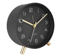 Karlsson Alarm clock 'Lofty' (Black), Metal, 11 x 4,5 x 11