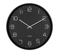 Karlsson - Lofty Wall Clock, Black - Black