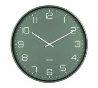 Karlsson Lofty Wall clock KA5751GR - Unisex - 40 cm - Quartz Green 40 cm