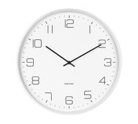 Karlsson Lofty Wall clock KA5751WH - Unisex - 40 cm - Quartz White 40x40x40