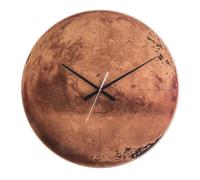 Karlsson Mars Glas Wall clock KA5638 - Unisex - 60 cm - Quartz Brown 60 cm