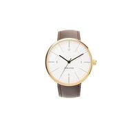 Karlsson Men Analog Quartz Watch with Leather Strap KA5903WH