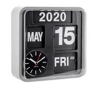 Karlsson Mini Flip Wall clock KA5364SI - Unisex - Quartz Silver 10 x 24 x 24