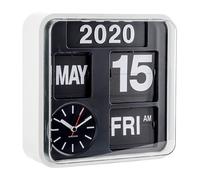 Karlsson - Mini Flip Wall Clock - White