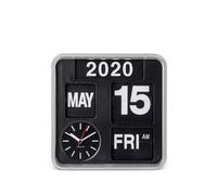 Karlsson mini square flip wall clock - Grey OS