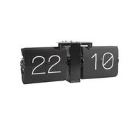 Karlsson - No Case Flip Wall/Table Clock, Black - Black