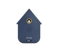 Karlsson Modern Cuckoo Sound Box - Motion Sensor Bird Sound Box - Contemporary House Design - Adjustable Volume - Novelty Home Décor - 11.5 cm (Dark Blue)