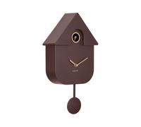Karlsson Modern Cuckoo Vægur Table clock KA6094DB - Unisex Brown 21,5 X 41 X 8,5
