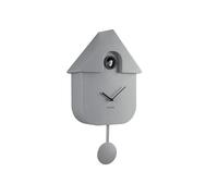 Karlsson Modern Cuckoo Wall Clock - Grey (KA5768GY)