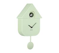 Karlsson Modern Cuckoo Wall clock KA5768LG - Unisex - Quartz Green 21,5 x 41 x 8,5 cm