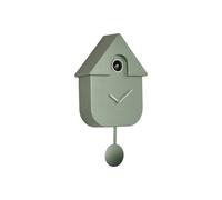 Karlsson Modern Cuckoo Wall Clock - Metallic Jungle Green (KA5867GR)