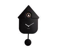 Karlsson Modern Cuckoo Wall Clock Minimalist Bird Sound Working Cuckoo