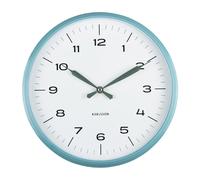 Karlsson Modern Factory Wall clock KA6056BL - Unisex - 30 cm - Quartz Blue 30 cm