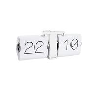 Karlsson Modern Flip No Case Clock, white, 36 x 8,5 x 14