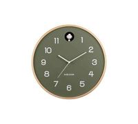 Karlsson Natural Cuckoo Wall Clock - JUNGLE GREEN (KA5886GR)