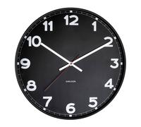 Karlsson New Classic Wall clock KA5847BK - Unisex - 40 cm - Quartz Black 40 cm