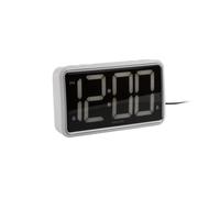 Karlsson New Retro Alarm clock KA6035WH - Unisex - 12 cm - Quartz White 12,5 x 6,6 cm