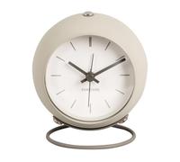 Karlsson Nirvana Globe Alarm clock KA5857WG - Unisex - 10 cm - Quartz Grey 10x6x9,5