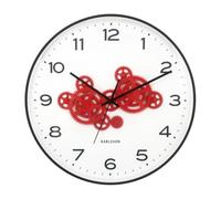 Karlsson Open Gear Wall clock KA6093BK - Unisex - 40 cm - Quartz Black 40 cm