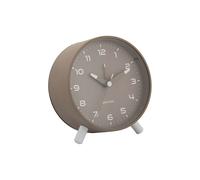 Karlsson Orgullo Alarm clock KA6029GY - Unisex - Quartz Grey 11 x 12 x 5 cm