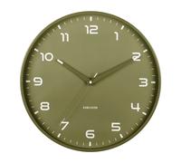 Karlsson Orgullo Wall clock KA6053GR - Unisex - 40 cm - Quartz Green 40 cm