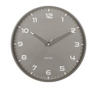 Karlsson Orgullo Wall clock KA6053GY - Unisex - 40 cm - Quartz Grey 40 cm