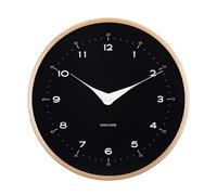 Karlsson Osado Dome Wall clock KA5995BK - Unisex - 30 cm - Quartz Black 30 cm