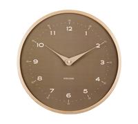 Karlsson Osado Dome Wall clock KA5995MG - Unisex - 30 cm - Quartz Brown 30 cm